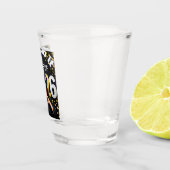 Gouden Afstuderen Shot Glas (Rechts)