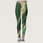gouden agaat leggings (Voorkant)