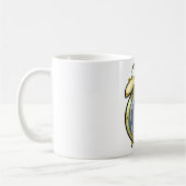  Gouden Alarm Klok Retro Tijdstuk Koffiemok (Links)