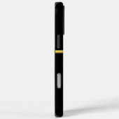 Gouden Alien met mysterieus ambacht Case-Mate iPhone Case (Achterkant / Rechts)