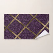 GOUDEN AMETHIST EDELSTENEN BADHANDDOEK SET BAD HANDDOEK (Handdoek)