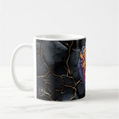 Gouden Amethist Embleem Koffiemok (Links)