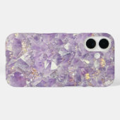 Gouden Amethyst Glans Case-Mate iPhone Case (Achterkant (horizontaal))