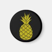 Gouden ananas magneet (Voorkant)