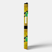 Gouden Ananassen Op Strepen Case-Mate iPhone Case (Achterkant / Rechts)