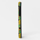 Gouden Ananassen Op Strepen Case-Mate iPhone Case (Achterkant/links)