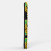 Gouden Ananassen Op Strepen Case-Mate iPhone Case (Achterkant/rechts)