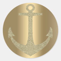 Gouden Anker Nautische Glam Verjaardagsfeest Favor
