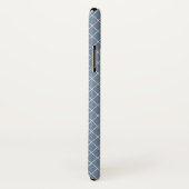 Gouden Anker op Blauw Douane Case-Mate iPhone Case (Achterkant / rechts)
