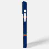 gouden anker op marineblauwe achtergrond Case-Mate iPhone case (Achterkant / Links)