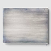 Gouden Anker Rustieke Nautische Bruiloft Gastenboek (Achterkant)