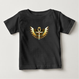 Gouden Ankh met Vleugels