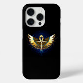 Gouden Ankh met vleugels Case-Mate iPhone Case (Achterkant)