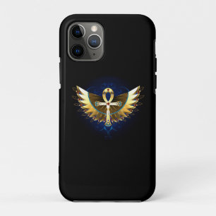 Gouden Ankh met Vleugels Case-Mate iPhone Case