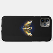 Gouden Ankh met Vleugels Case-Mate iPhone Case (Achterkant (horizontaal))