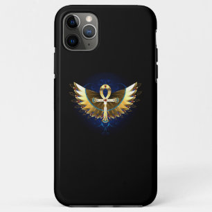 Gouden Ankh met Vleugels Case-Mate iPhone Case
