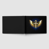 Gouden Ankh met Vleugels Gastenboek (Volledig)