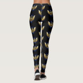 Gouden Ankh met vleugels Leggings (Achterkant)