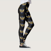 Gouden Ankh met vleugels Leggings (Rechts)