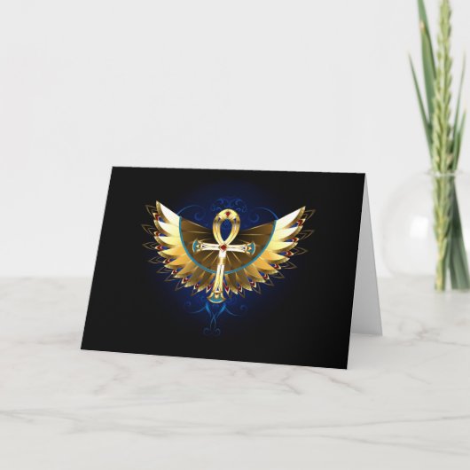 Gouden Ankh met vleugels Programma (Voorkant)