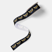 Gouden Ankh met vleugels Satijnen Lint (Achterkant)