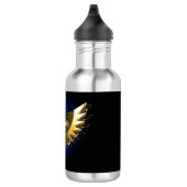 Gouden Ankh met Vleugels Waterfles (Rechts)