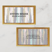 Gouden Antieke Rand | Boho Design Visitekaartje (Voorkant / Achterkant)
