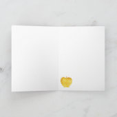 gouden appel-alfabet bedankkaart (Binnen)