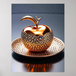 Gouden Appel Elegante Decoratie Cadeau Voor Thuis