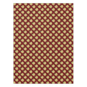 Gouden appel op rood tafelkleed (Voorkant)