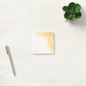 Gouden Aquarel Gepersonaliseerde Plakbriefjes Post-it® Notes (Kantoor)