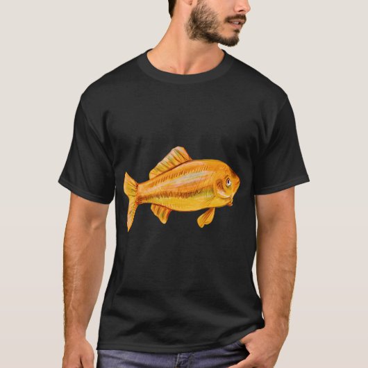 Gouden Aquariumvis T-shirt (Voorkant)