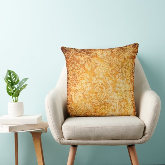  Gouden Arabessen Pillow Kussen (Stoel)