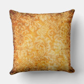  Gouden Arabessen Pillow Kussen (Achterkant)