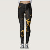 Gouden Arcane-symbool Leggings (Voorkant)