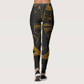 Gouden Arcane-symbool Leggings (Achterkant)