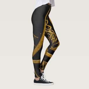Gouden Arcane-symbool Leggings