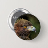 gouden arend ronde button 5,7 cm (Voorkant /achterkant)