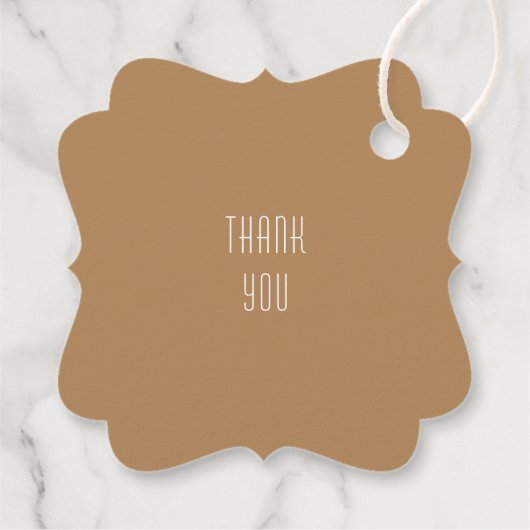 Gouden Art Deco Gatsby Stijl Bruiloft Bedankjes Labels (Achterkant)