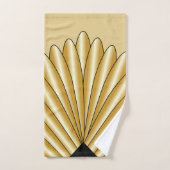 Gouden Art Deco ontwerp Bad Handdoek (Handdoek)