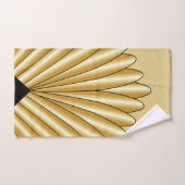 Gouden Art Deco ontwerp Bad Handdoek (Handdoek)