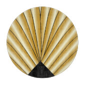 Gouden Art Deco Ontwerp Snijplank (Voorkant)