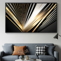 Gouden Art Deco Straling