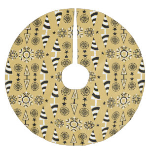 Gouden Art Nouveau kerstdecoratie Kerstboom Rok