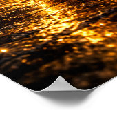 Gouden Aura Drakenei Poster (Hoek)