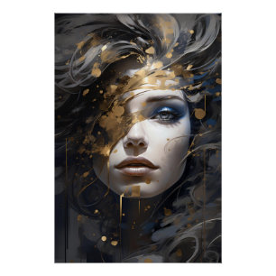 Gouden Aura Perfect Poster