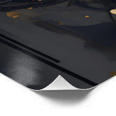 Gouden Aura Perfect Poster (Hoek)