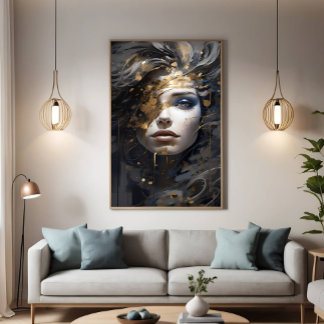 Gouden Aura Poster