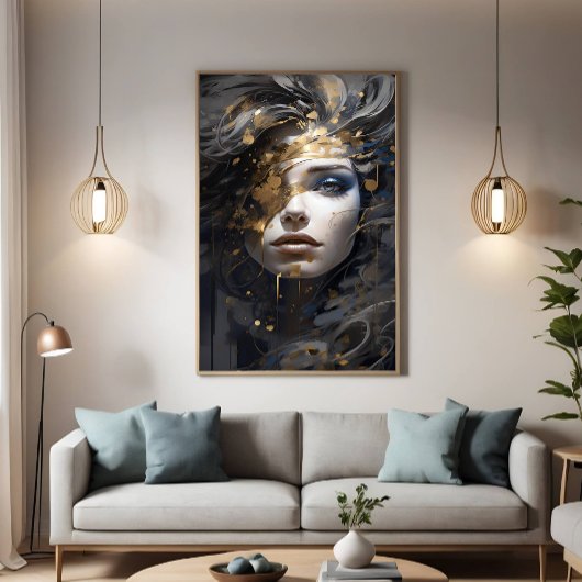 Gouden Aura Poster