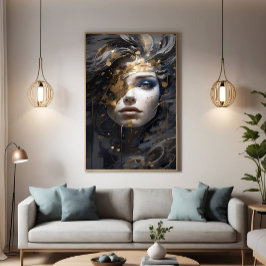 Gouden Aura Poster